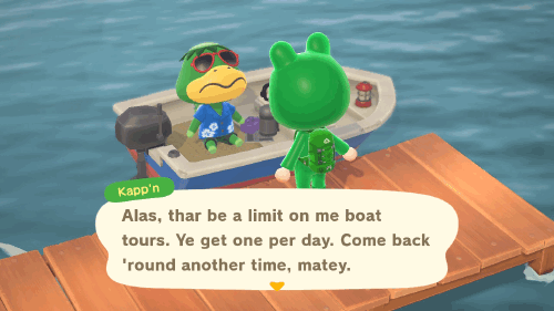 Animal Crossing New Horizons Kappn Limit