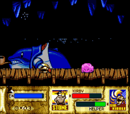 Kirby Super Star Fatty Whale Boss