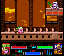 Kirby Super Star Meta Knight Boss