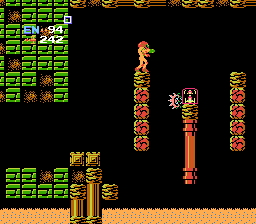 Metroid NES Second Brinstar Missile Pack