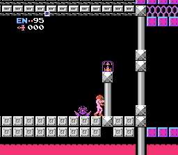 Metroid NES Third Ridley's Lair Hidden Missile Pack