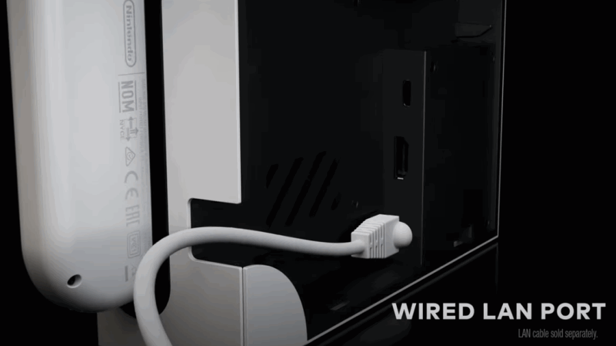 Nintendo Switch OLED LAN Port