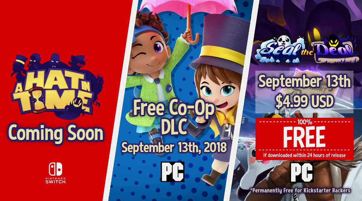 A Hat in Time is Coming to Switch with New DLC