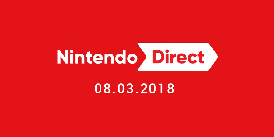 A Nintendo Direct is Coming March 8