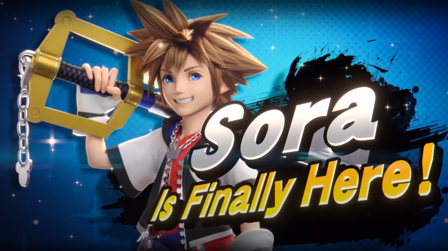 Sora from Kingdom Hearts is the Final Smash Ultimate DLC Fighter