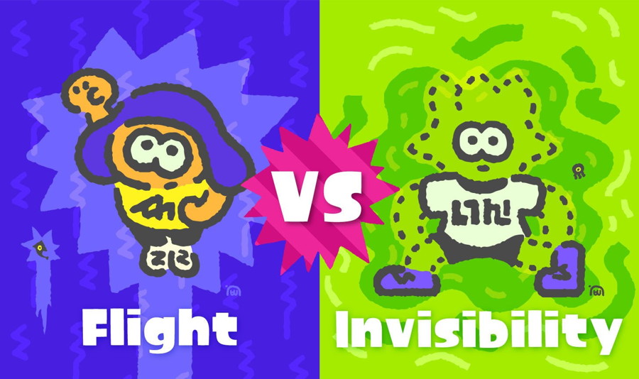 Splatoon 2 Splatfest Splatoon and Invisibility