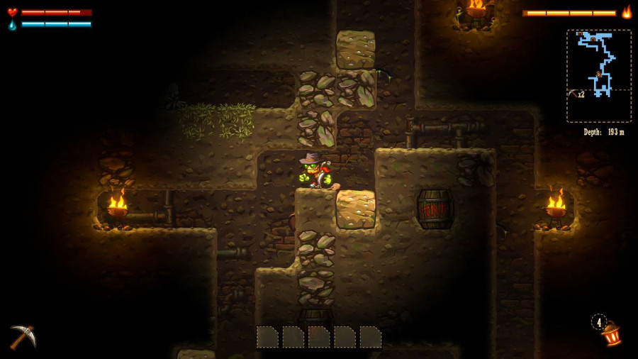 Steamworld Dig Switch Screenshot