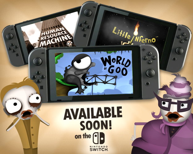 Tomorrow Corporation is Releasing 3 Games on Switch at Launch