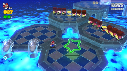 Super Mario 3D World Castle-1 Green Stars