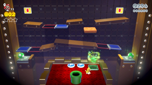 Super Mario 3D World Star-1 Green Stars