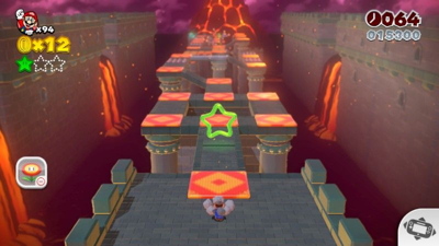 Super Mario 3D World - World Castle Green Stars