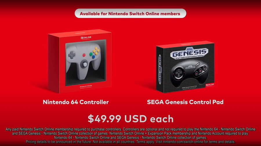 Nintendo Switch Online Controllers