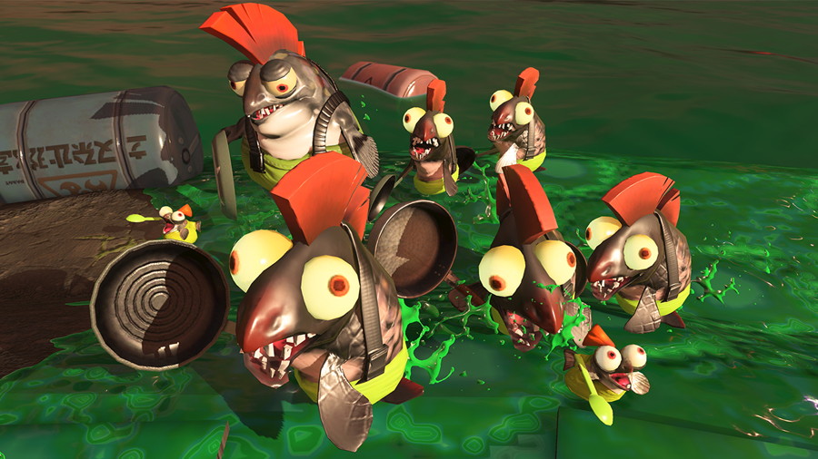 Splatoon 2 Salmon Run Screenshot