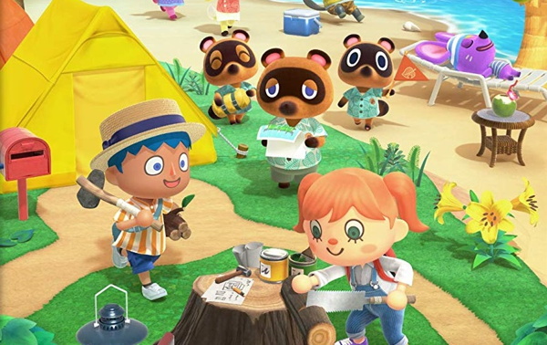 Animal Crossing New Horizons Box Art