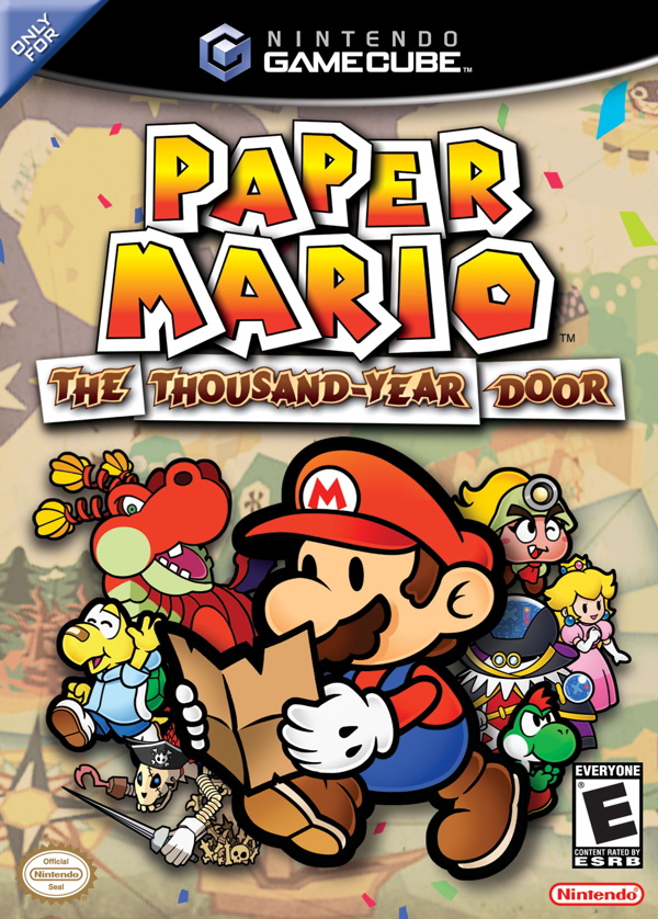 Paper Mario The Thousand Year Door Box Art