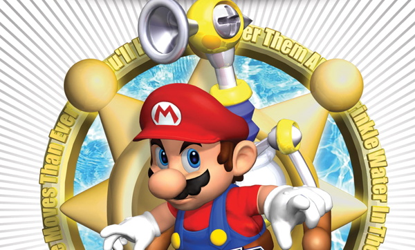 Super Mario Sunshine Box Art