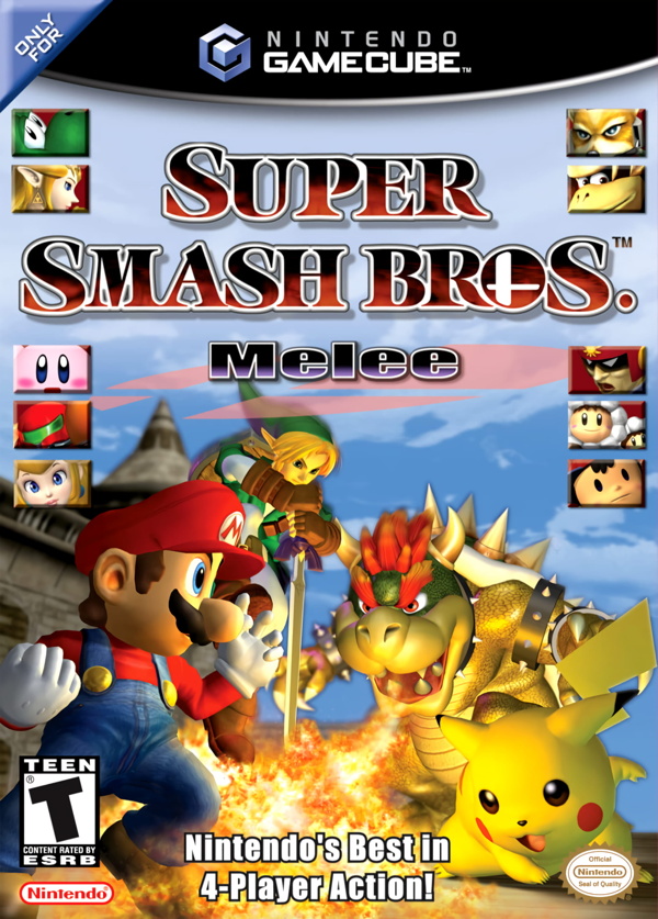 Super Smash Bros. Melee Box Art