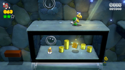 Super Mario 3D World 1-2 Stamp