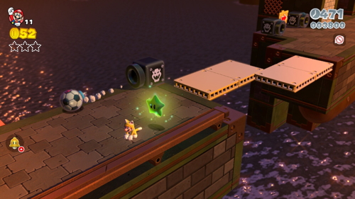 Super Mario 3D World 1-Castle Green Stars