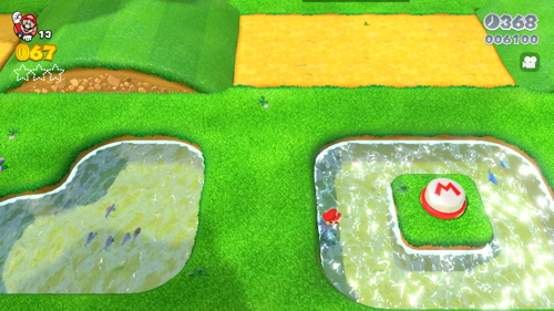 Super Mario 3D World 2-4 Stamp