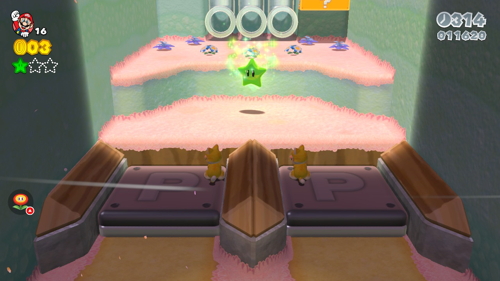 Super Mario 3D World 2-5 Green Stars