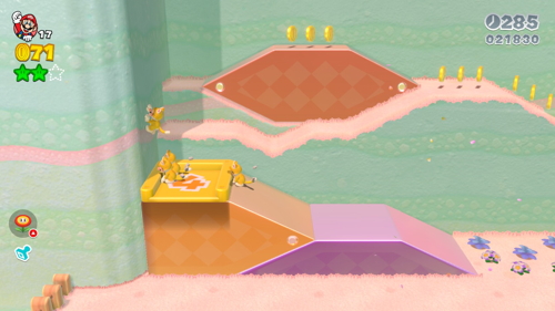 Super Mario 3D World 2-5 Green Stars