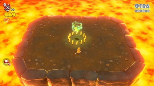 Super Mario 3D World 2-A Green Stars