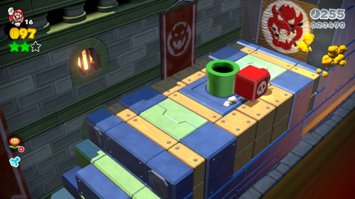 Super Mario 3D World 2-Castle Green Stars