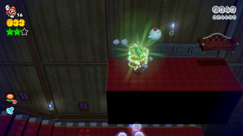 Super Mario 3D World 3-3 Green Stars