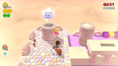 Super Mario 3D World 3-4 Green Stars