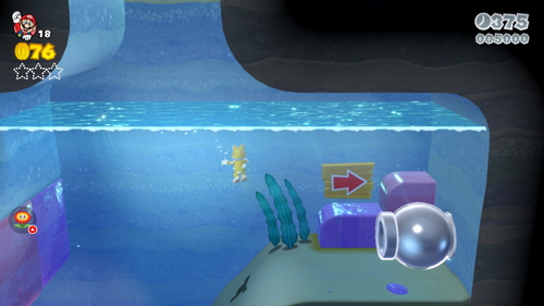 Super Mario 3D World 3-5 Green Stars