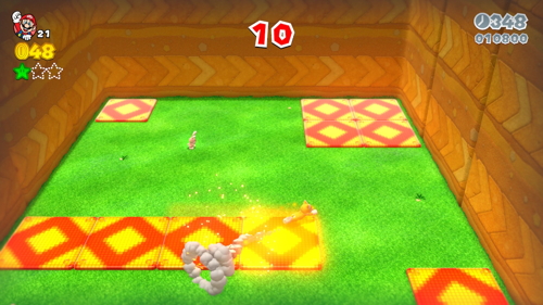 Super Mario 3D World 3-6 Green Stars