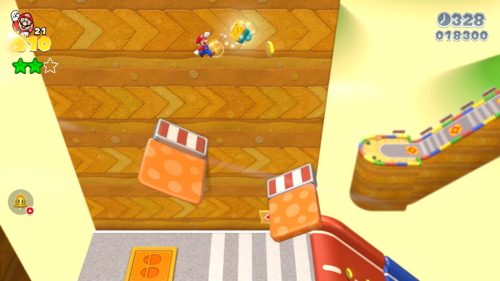 Super Mario 3D World 3-6 Stamp