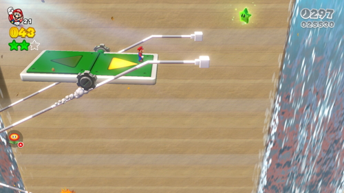 Super Mario 3D World 3-7 Green Stars