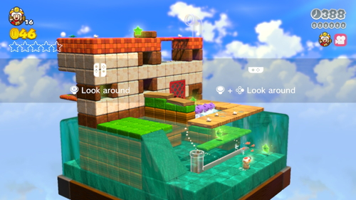 Super Mario 3D World 3-Toad Green Stars