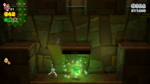 Super Mario 3D World 4-2 Green Stars