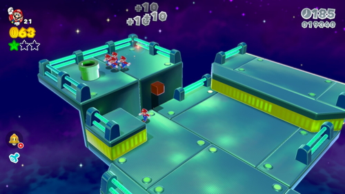 Super Mario 3D World 4-3 Green Stars