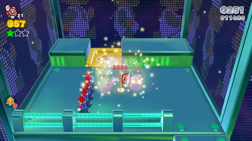 Super Mario 3D World 4-3 Stamp