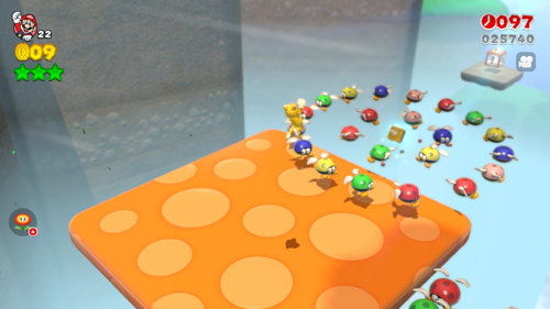 Super Mario 3D World 4-4 Stamp