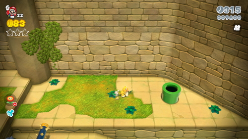 Super Mario 3D World 4-5 Green Stars