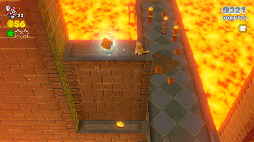 Super Mario 3D World 4-Castle Stamp