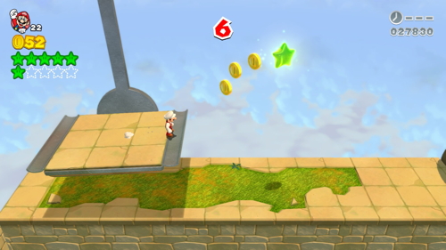 Super Mario 3D World 4-Mystery House Green Stars