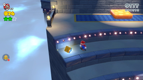 Super Mario 3D World 5-2 Stamp