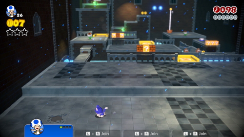 Super Mario 3D World 5-3 Green Stars