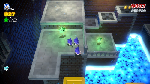 Super Mario 3D World 5-3 Green Stars