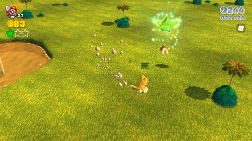 Super Mario 3D World 5-4 Green Stars