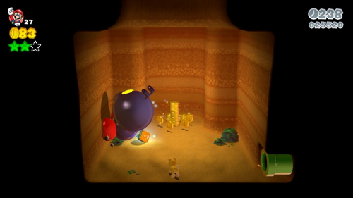 Super Mario 3D World 5-4 Stamp