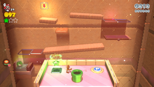 Super Mario 3D World 5-6 Green Stars