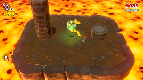 Super Mario 3D World 5-B Green Stars