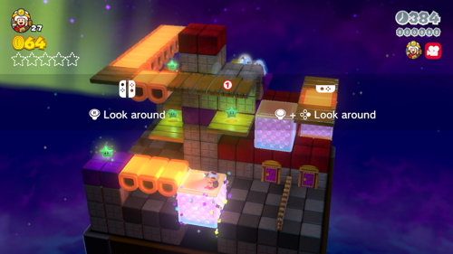 Super Mario 3D World 5-Toad Green Stars